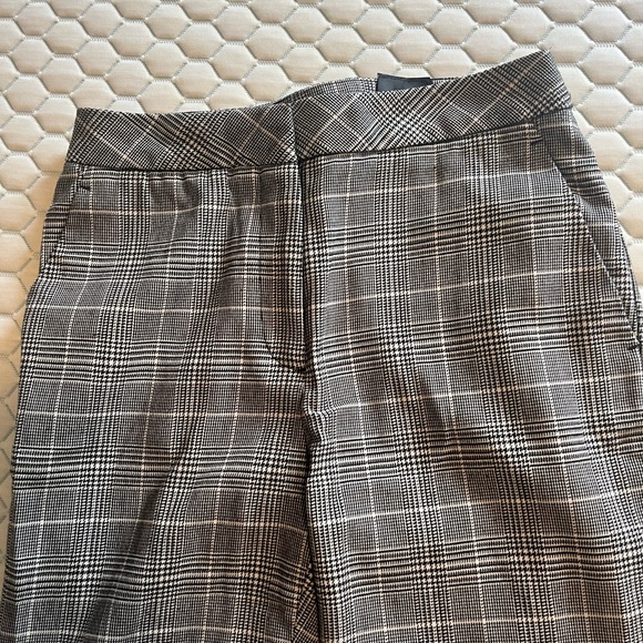 H&M Plaid Tailored Pant, 0 - Picture 2 of 3